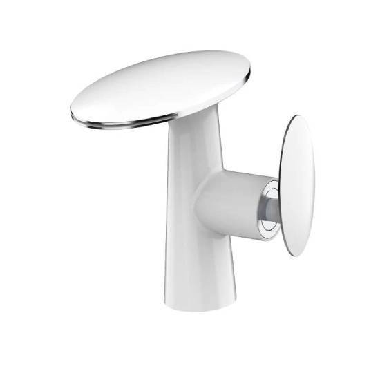 Orka Nest Lavabo Bataryası Beyaz-Krom - 1