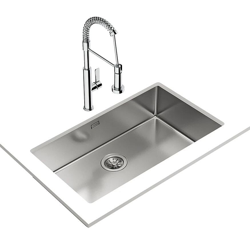 Teka BE Linea 71.40 RS15 Paslanmaz Çelik Eviye 115000004 - 2