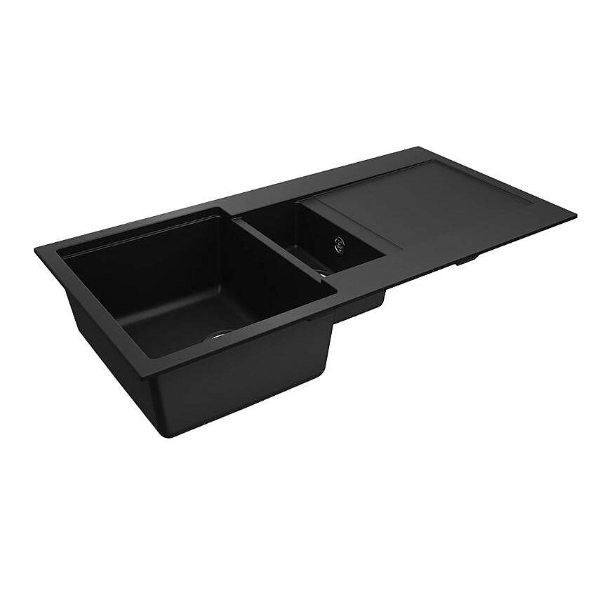 Teka Clivo 60 B-TQ 1½B 1D Plus Siyah Tequartz Eviye 115380003 - 2