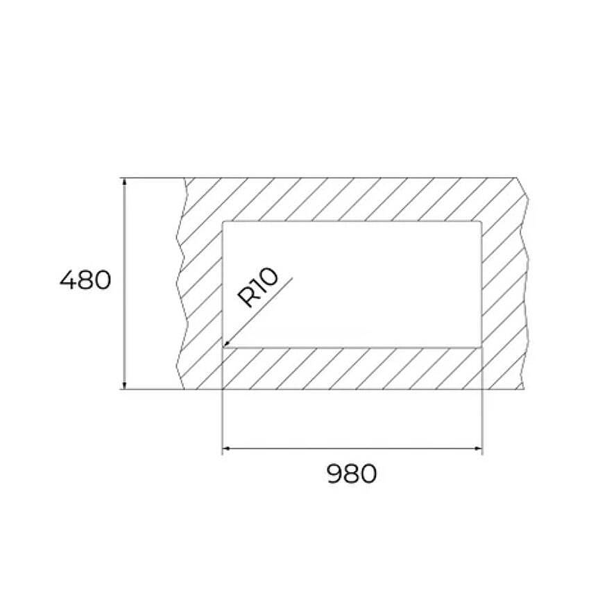 Teka Clivo 60 B-TQ 1½B 1D Plus Beyaz Tequartz Eviye 115380004 - 4