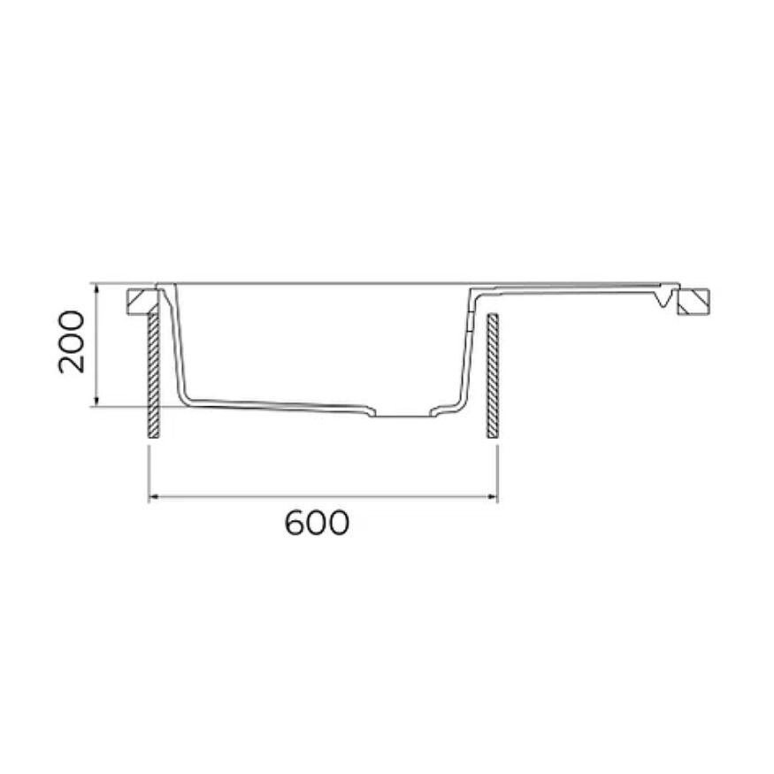 Teka Clivo 60 B-TQ 1B 1D Beyaz Tequartz Eviye 115350006 - 3