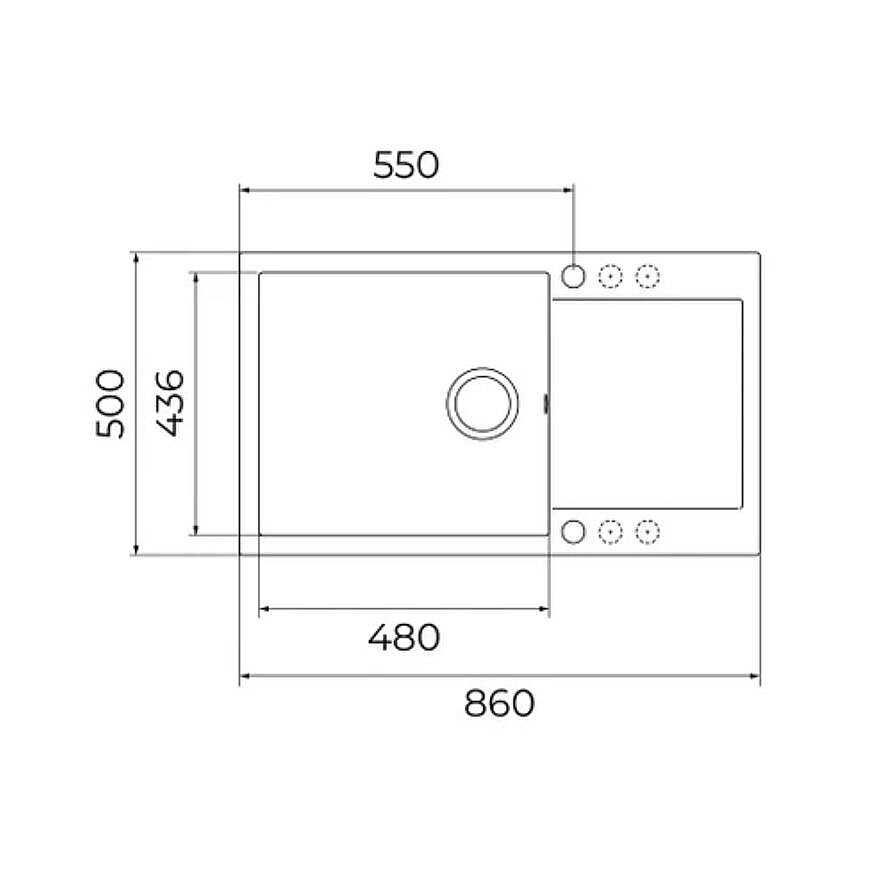 Teka Clivo 60 B-TQ 1B 1D Siyah Tequartz Eviye 115350005 - 2