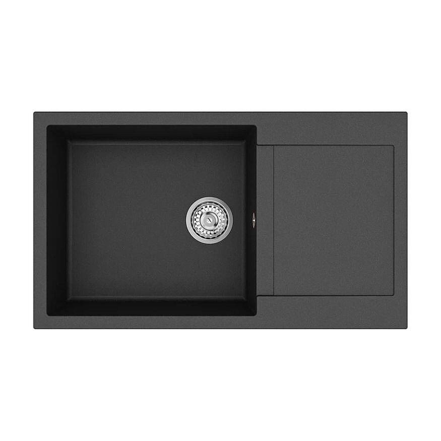 Teka Clivo 60 B-TQ 1B 1D Siyah Tequartz Eviye 115350005 - 1