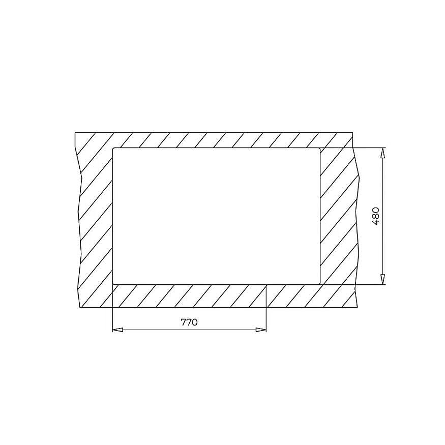 Teka ForSquare 72.40 TG Siyah Tegranit Eviye 115230000 - 3