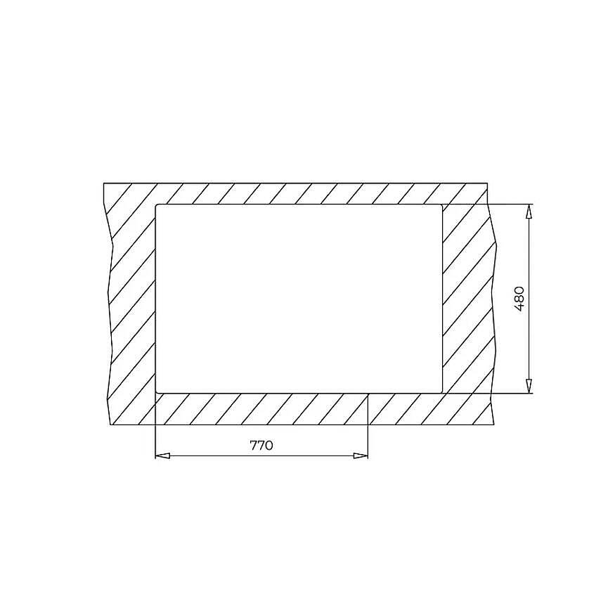 Teka ForSquare 72.40 TG Siyah Tegranit Eviye 115230000 - 3
