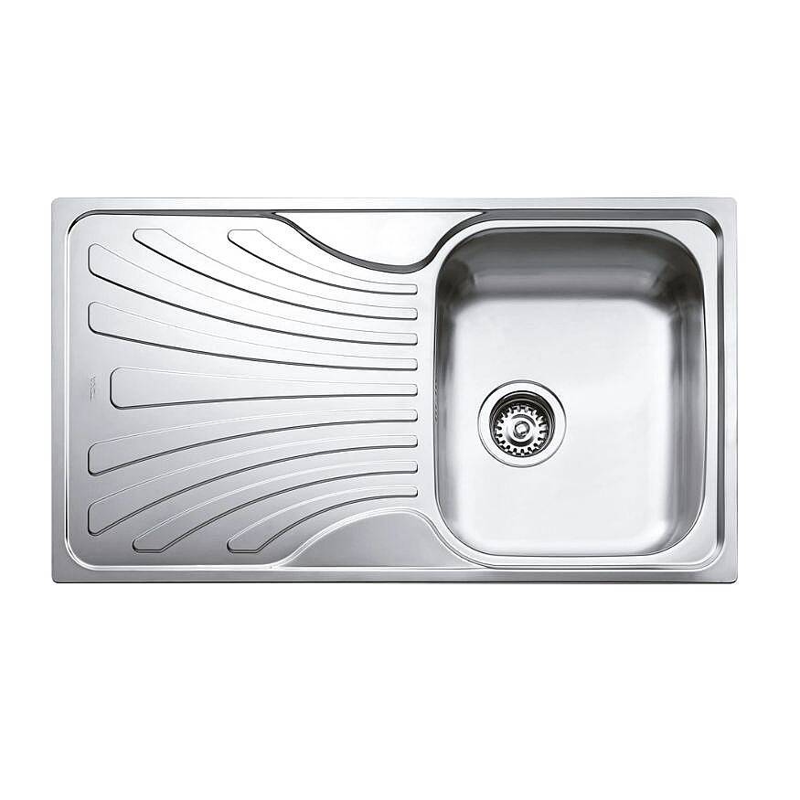 Teka Nerissa 50 B Paslanmaz Çelik Sol Damlalıklı Eviye 40109214 - 1