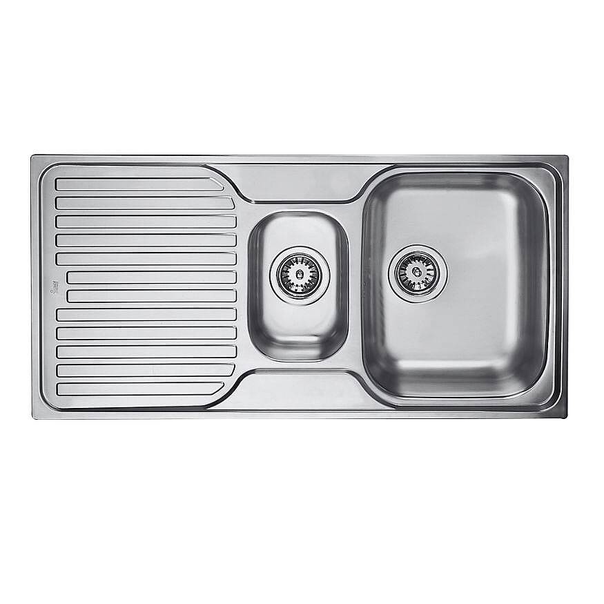 Teka Princess 60 B Paslanmaz Çelik Sol Damlalıklı Eviye - 1