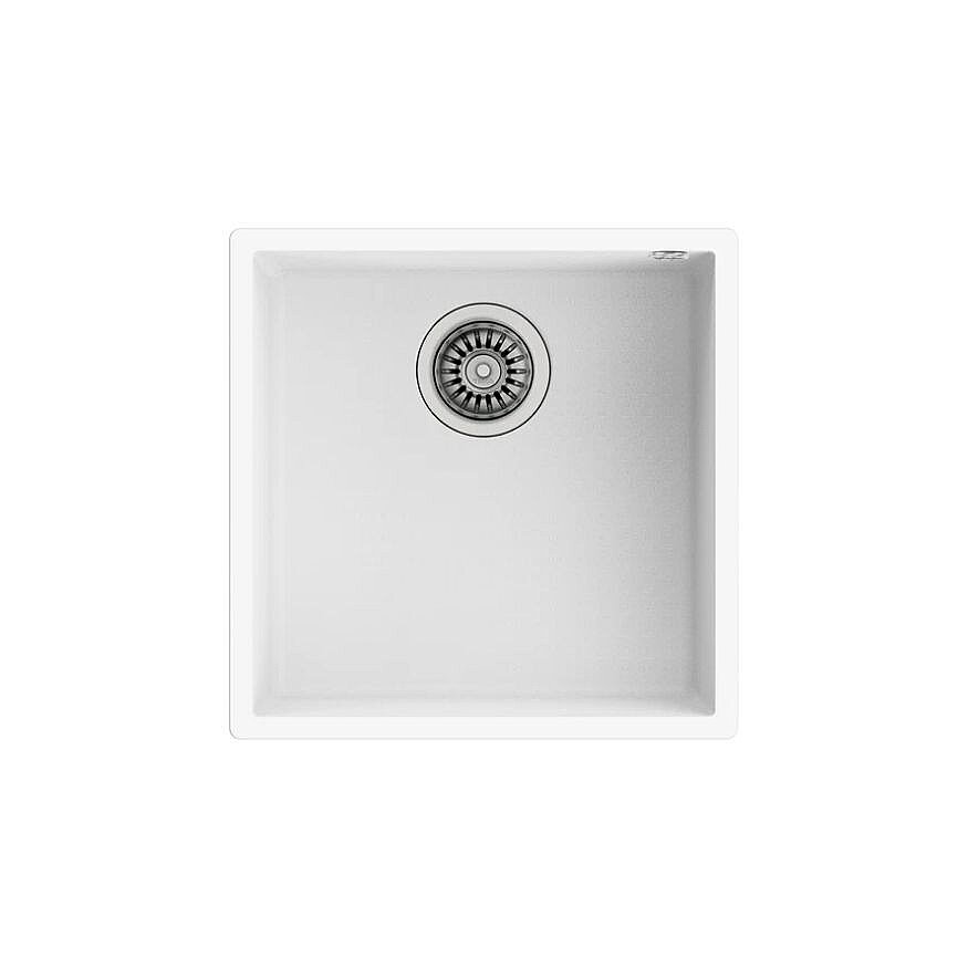 Teka Square 40.40 TG Beyaz Tegranit Eviye 115230029 - Teka