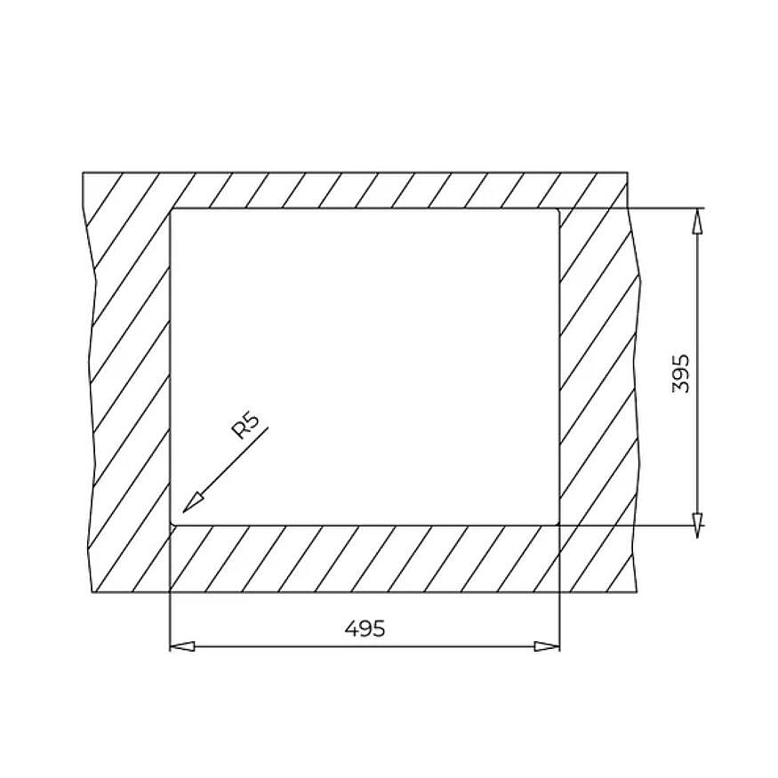 Teka Square 50.40 TG Siyah Tegranit Eviye 115230020 - 3
