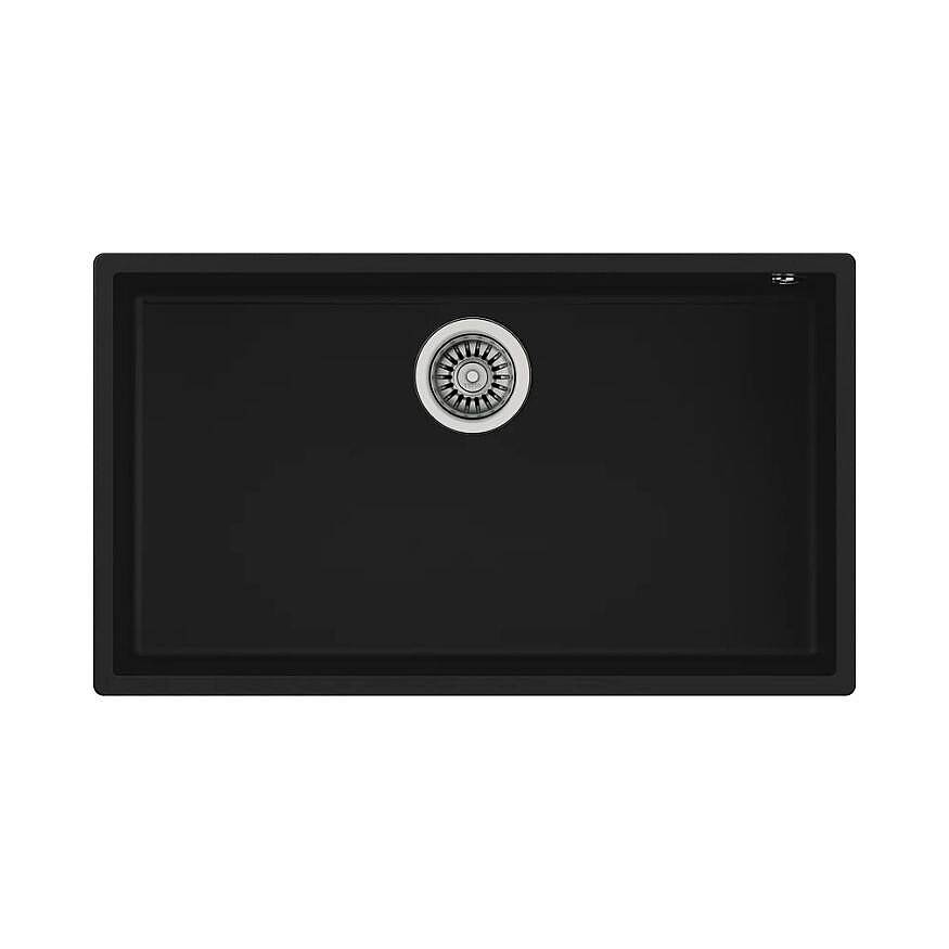 Teka Square 72.40 TG Siyah Tegranit Eviye 115230015 - 1