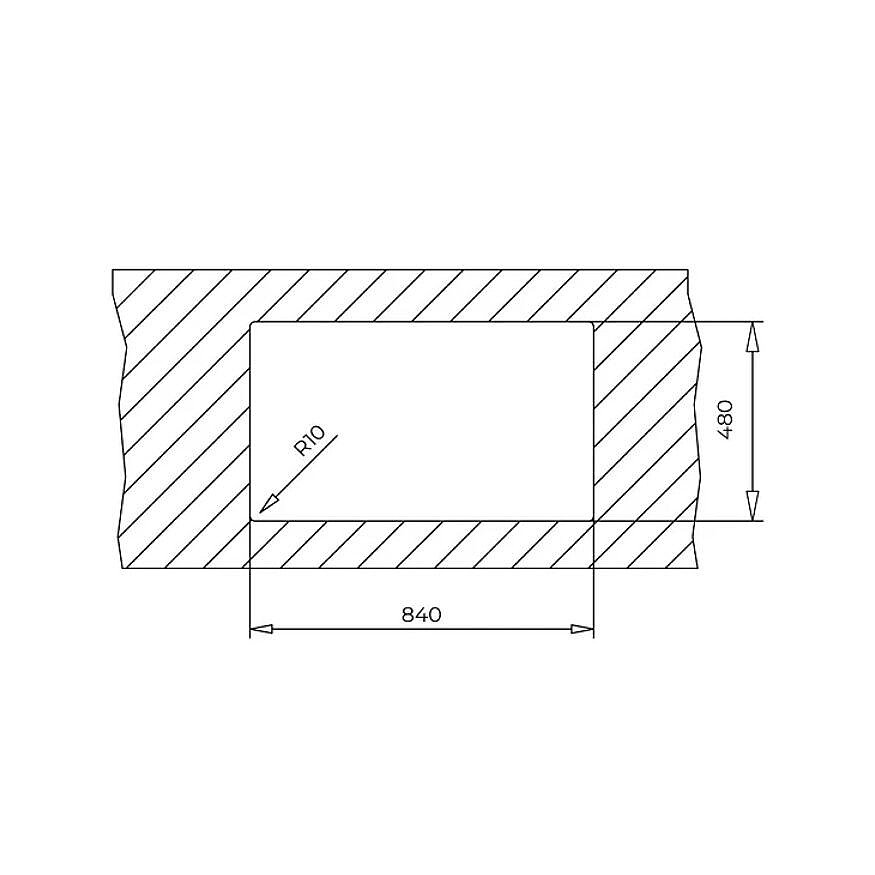 Teka Stone 50 B-TG 1B 1D Gri Tegranit Eviye 115330014 - 3