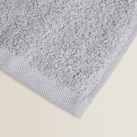 ZARA HOME Pamuklu 3'lü Yüz Havlusu Seti Kül Rengi - 5